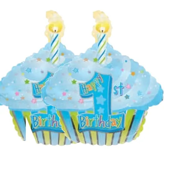 CTI&reg; 22 Inch 1st Birthday Boy Cupcake {2}
