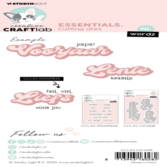 Creative Craftlab Essentials Cutting Die-Wordz {3}