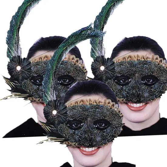 Feather 1920's Style Mask {2}