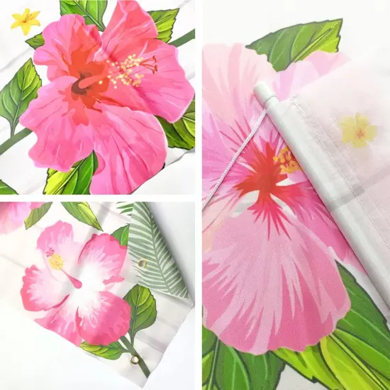 Welcome Spring Summer Porch Banners 70.8 x 11.8 inch,Hawaiian Aloha Porch Sign {3}