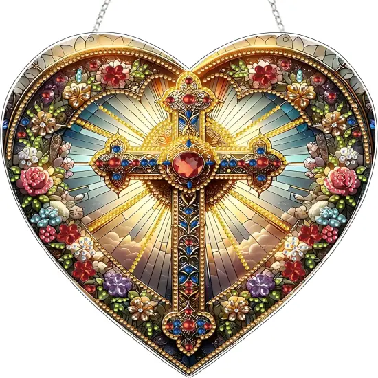 DIY Acrylic Diamond Art Painting Wreath Kits {1}