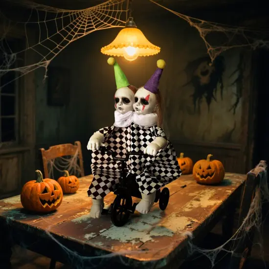 Animatronic Scary Talking Clown with Motion {2}