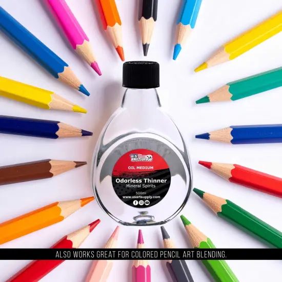 Odorless Mineral Spirits Thinner, 500ml Container {4}