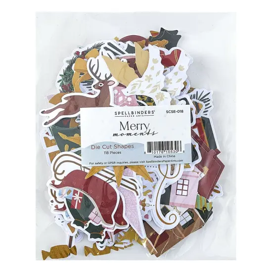 Spellbinders Die Cuts From Merry Moments-Shapes {1}