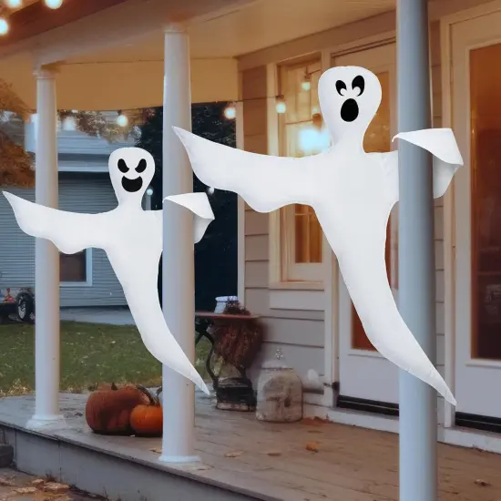 Halloween 2 Pcs Tree Wrap Ghost {4}