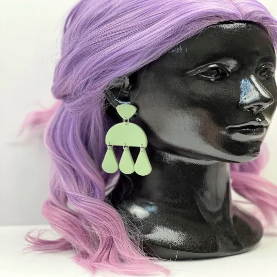 Trio Half Circle Drop Statement Clay Cutter Set {2}