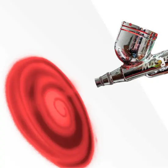 Crimson Red Airbrush Face & Body Water Based Paint for Kids, 8 oz. {3}