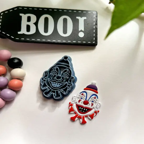 KILLER CLOWN | HALLOWEEN | CLAY CUTTER {3}