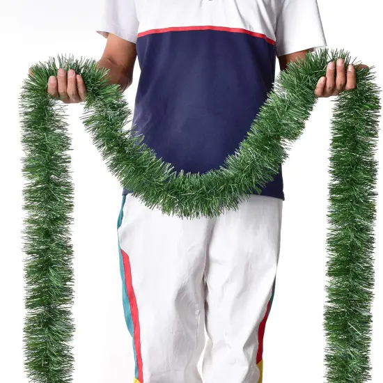 16.4 Foot Christmas Garland Decorations with 50 LED Light {4}