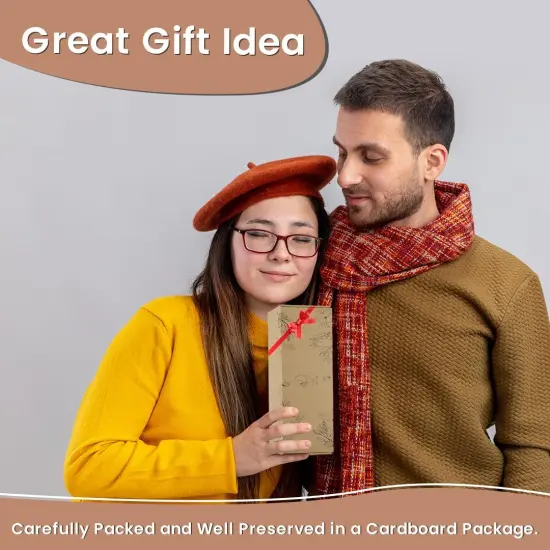 Homey Breeze Natural Dried Pampas Grass (Glass Vase Included) 15 Inches 23 Pcs 10 Styles Included, Small Pampas Dried Flower Arrangement {3}