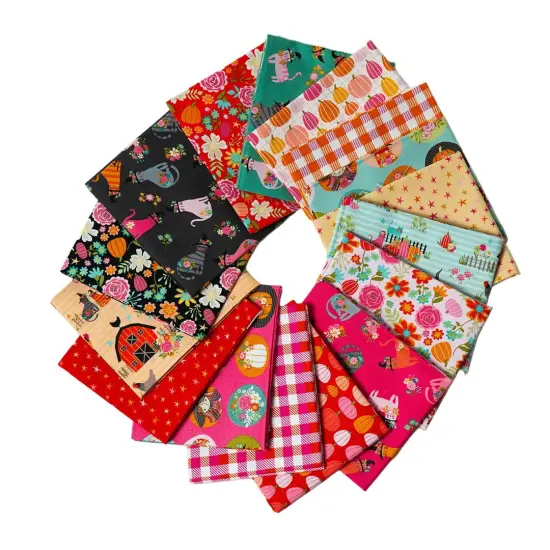 Kitty Loves Candy Poppie Cotton Fat Quarter Bundle {2}