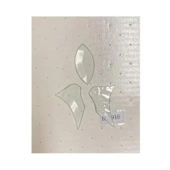 4-1/2" x 4-1/2" Exquisite Clear Glass Bevel Cluster EC916 {3}