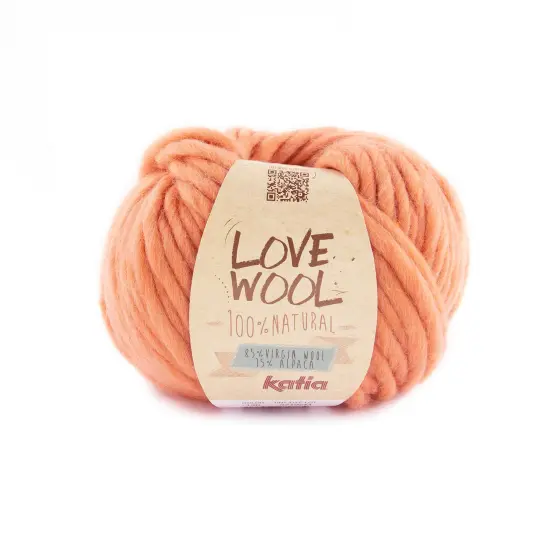 Katia Love Wool Premium Wool Alpaca Yarn Red {4}