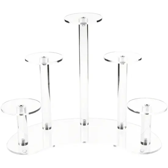 Plymor Clear Acrylic Multi-Pedestal Display Riser {1}
