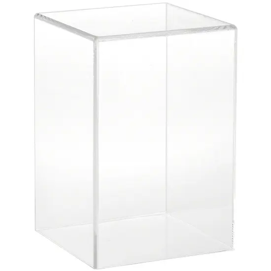 Plymor Clear Acrylic Display Case, 4" W x 4" D x 6" H No Base {1}