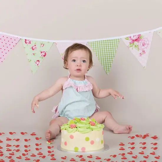 100pcs Cherry Confetti, Red Glitter Cherry Fruit Confetti {4}