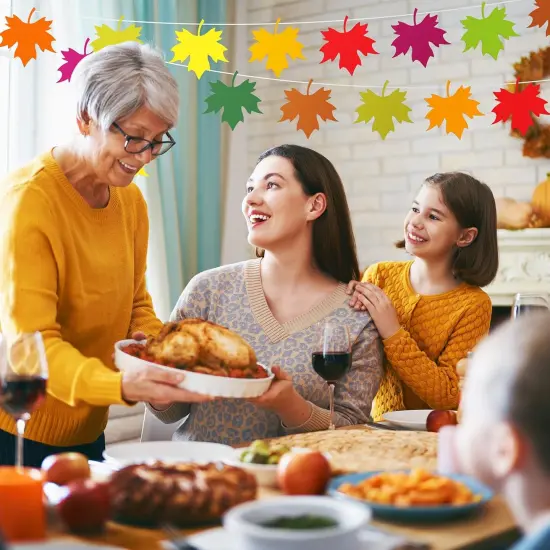 720 Pcs Maple Leaf Cutouts Paper {3}