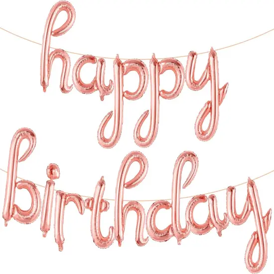 16 Inch | Foil Balloon Birthday Sign {1}