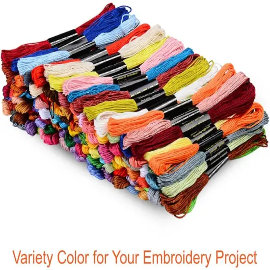 124 Skeins Embroidery Floss {4}