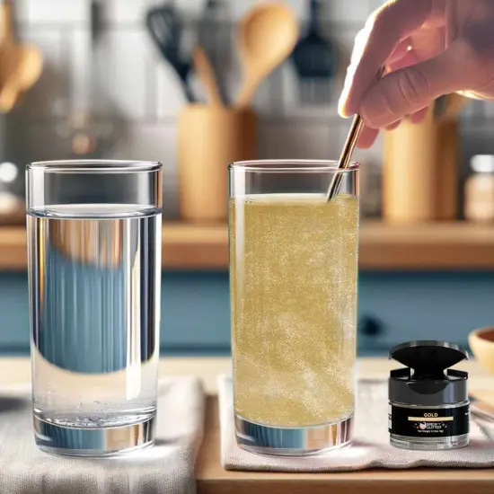 Bakell - Gold Tinker Dust Edible Glitter (4g, 1x Spray Pump) for Food, Desserts, and Beverages! {5}