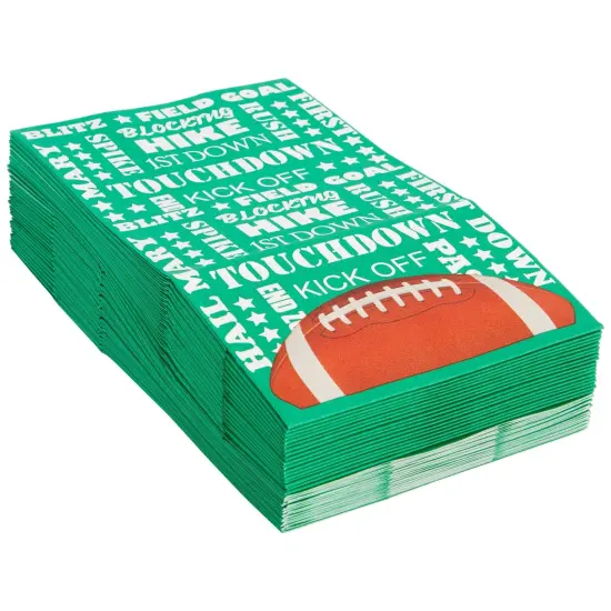Juvale 36 Pack Football Party Favor Bags - Football Gift Bags for Treats, Snacks, and Goodies for Boys - Ideal for Kids Rugby Team and Sports Birthday Party Supplies (5.3 x 8.7 x 3.3 in) {6}