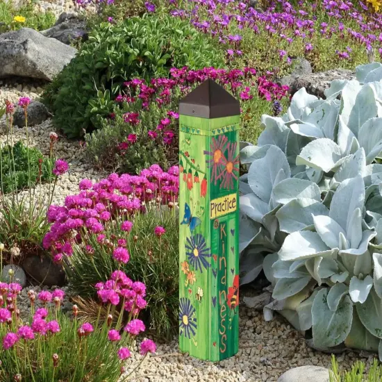 Bee Kind Art Pole 20 Inches Tall {2}