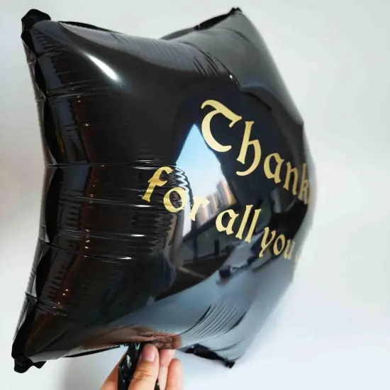 Thanks for All You Do Helium Mylar Foil Balloons, 10pcs Thank You Hanging Balloons for Wedding Congrats Grad National Nurses Day {4}