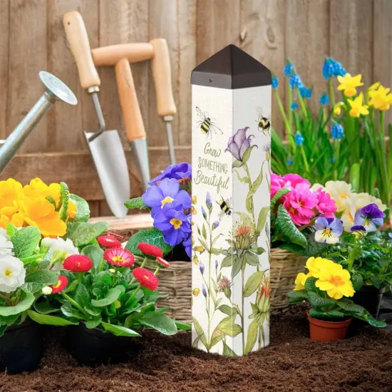Bee Spring Art Pole 20 Inches Tall {2}