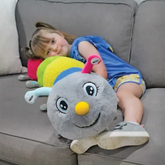 Meavia Toys Cuddlebug the 35" Vibrating Sensory Caterpillar {5}