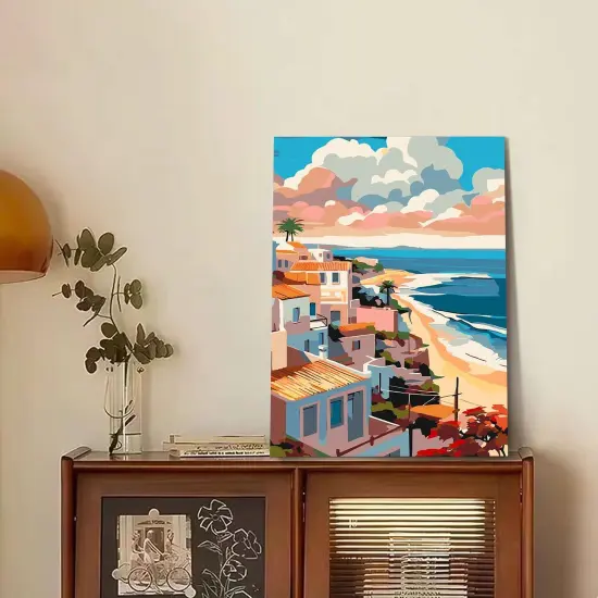 Landscape Paint by Numbers Kit for Adults, Landscape Paint by Number Adult, Painting by Numbers for Gifts and Home Interior Decor 16x20 Inch {4}