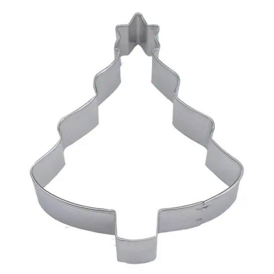 4&rdquo; Christmas Tree Metal Cookie Cutter {1}