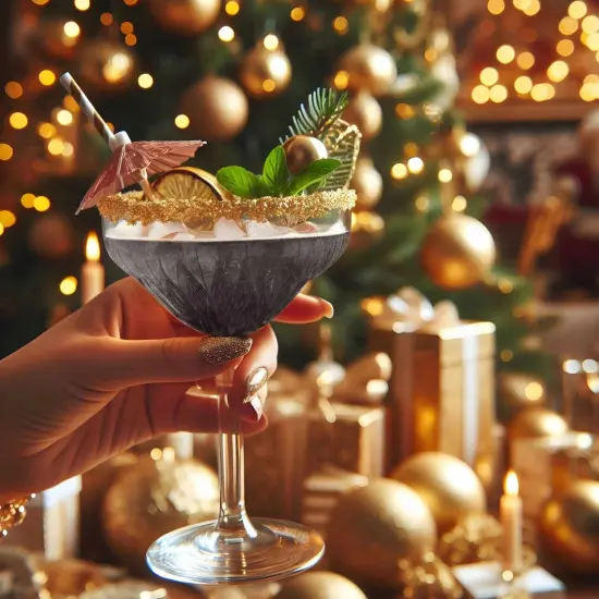 Brew Glitter - Black Shimmer Edible Drink Glitter (4g, Mini Spray Pump) for Beer, Cocktails and Beverages {4}