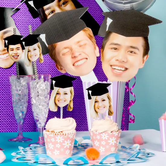 Big Dot of Happiness Pink Daisy Flowers - Floral Party Decorations - Party Cupcake Wrappers - Set of 12 {3}