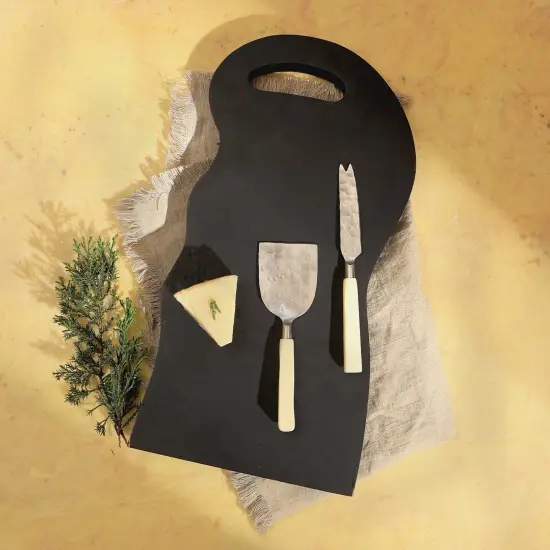 Handmade Organic Cheese Board - 18" x 7" {5}