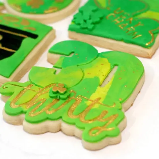 Sweet Prints Inc Lettered Number 30 Cookie Cutter Dishwasher Safe 3" {1}