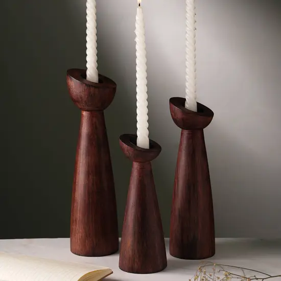 Decorative Candle holder Large - 3.25" x 15" {1}