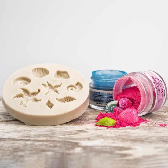 Starfish and Sea Shells Silicone Mold {2}