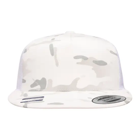 YP Classics&reg; Adult Multicam Trucker Cap TROPIC/ GREEN {3}