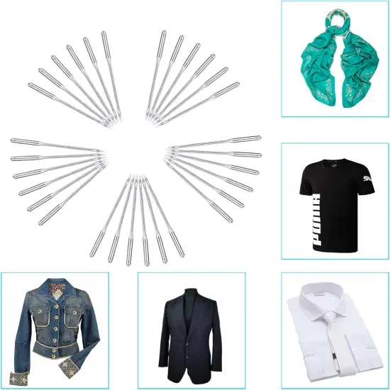 Sewing Machine Needles, 10 PCS Universal Sewing Machine Needle, Compatible with Singer, Brother, Janome, Varmax, Size HAX1 100/16 {4}