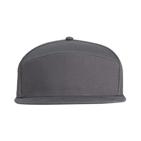 Big Accessories&reg; Hybrid Flat Bill Cap BLACK {6}