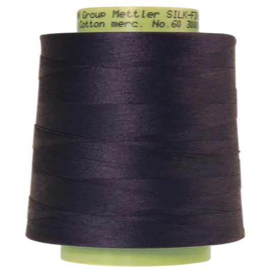 Navy (9160-0825) | Silk-Finish Cotton 60wt (2743M / 3000Y) | Mettler Thread {1}