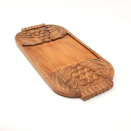 Wooden Serving Tray -29.5x14x1.5 Inches {1}
