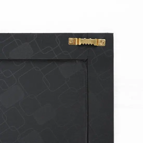 Hairon Wall Decor With Wooden Frame {4}