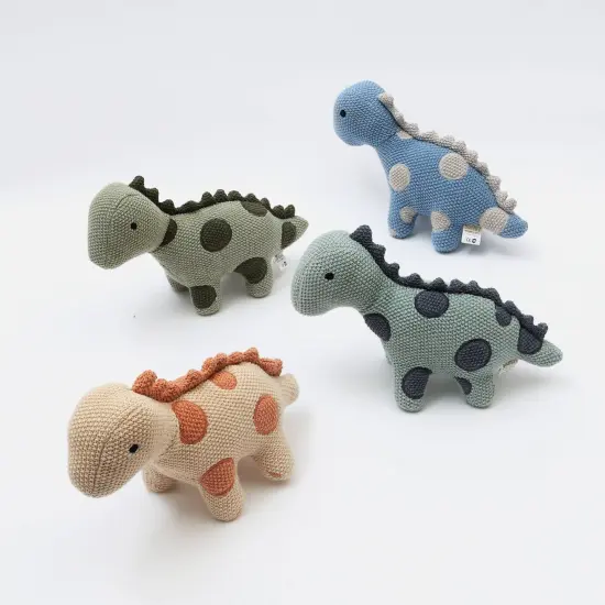 Stuff Toy - Dinosaur Character - Sterling Blue {1}