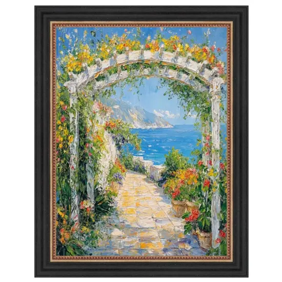 Modern Black Scoop With Gold Bead Picture Frame 12x15 frame {6}