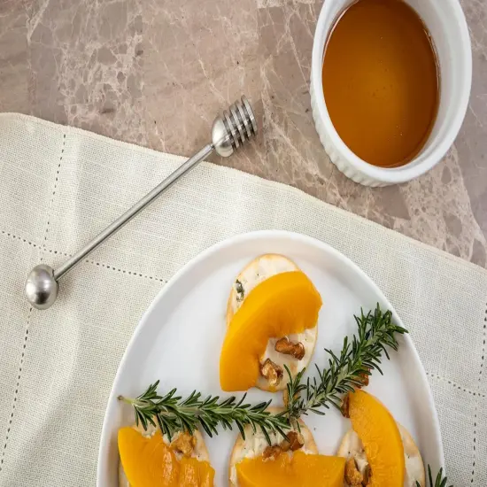 Honey Dipper, Stainless Steel Honey Stirring Stick, 6.5" {3}