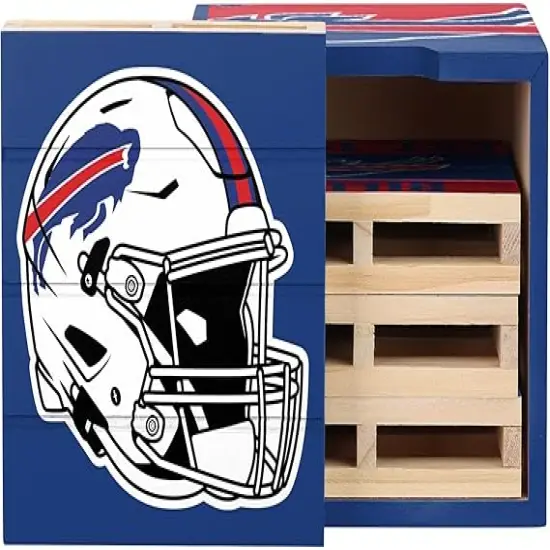 NFL Unisex-Adult NFL Team Logo 4-Pack Pallet Beverage Drink Coaster Set {5}