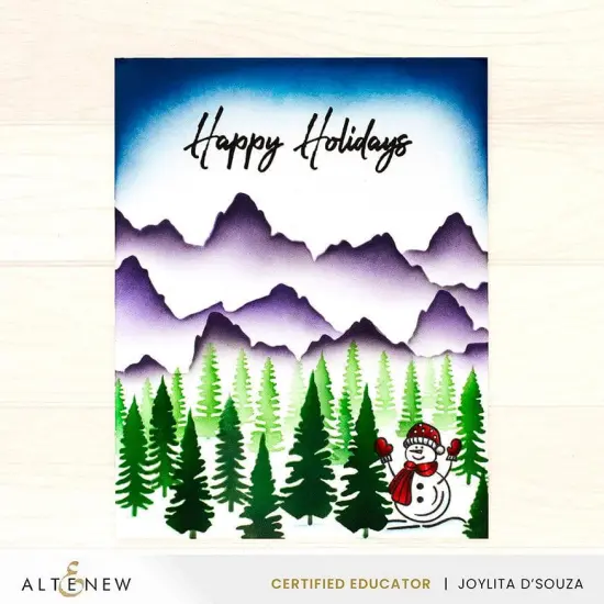 Dynamic Duo: Snowy Delight & Add-on Die Bundle {2}