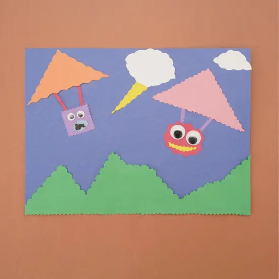 School Smart Paper Edger Scissor Set with Stand, Assorted Designs, Pack of 24 {4}