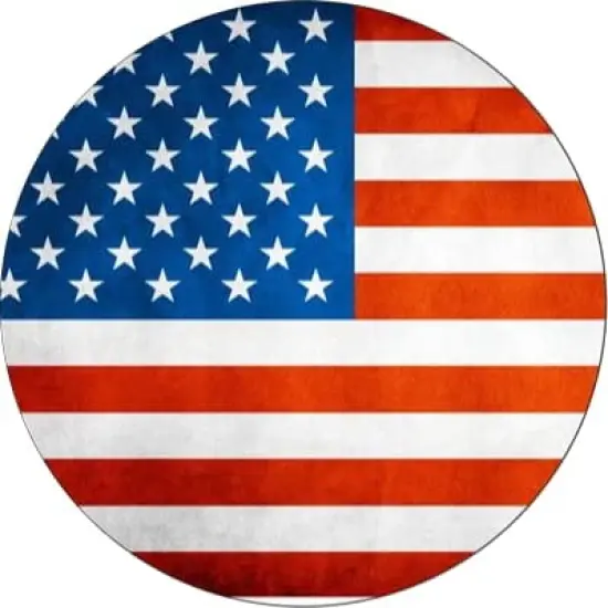 Flag Design Absorbent Cup Holders Car Coasters,Ceramic Stone Drinks Coaster Set for Women Man 2.56"(2 Pack) {1}